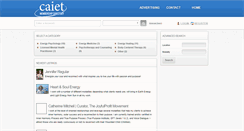 Desktop Screenshot of members.caiet.org
